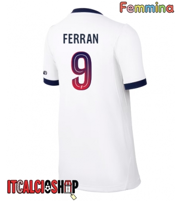 Paris Saint-Germain Ferran Torres #9 Seconda Maglia Femmina 2026-27 Manica Corta